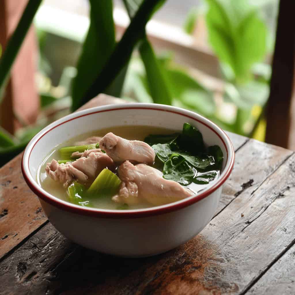  Tinolang Manok (Filipino Chicken Ginger Soup)