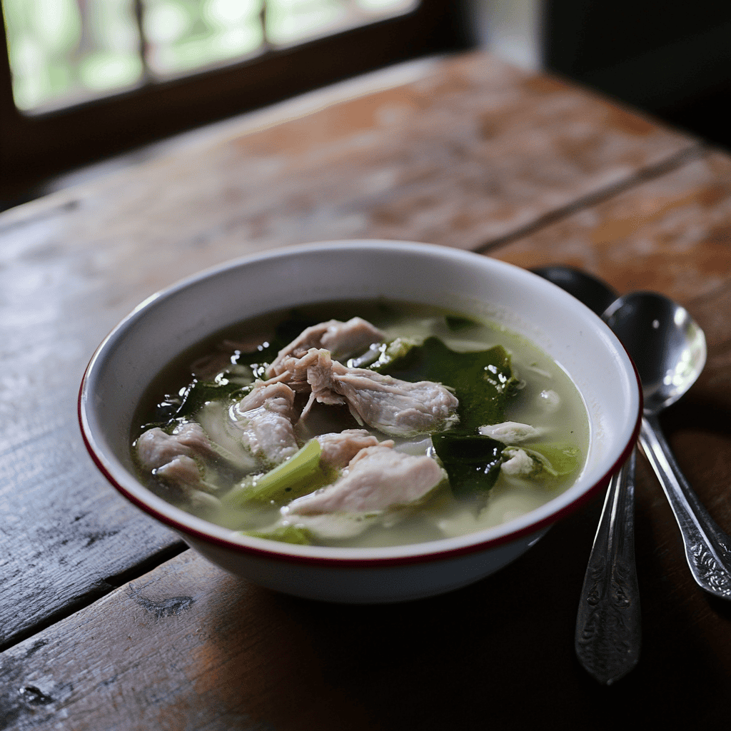  Tinolang Manok (Filipino Chicken Ginger Soup)