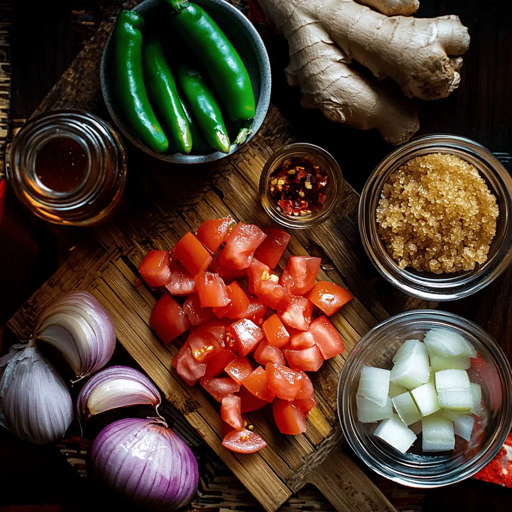 Inihaw na Pusit (Filipino Grilled Stuffed Squid) Ingredients