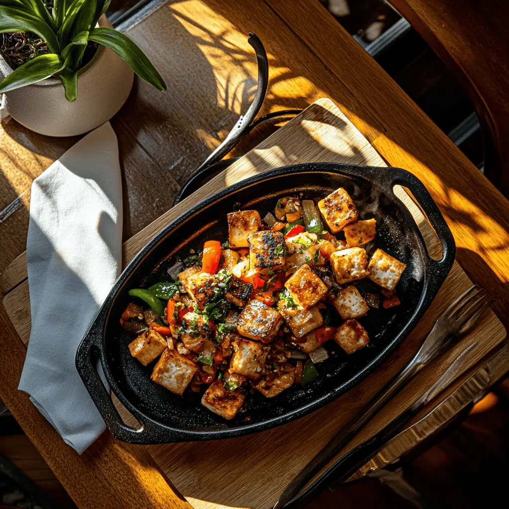 Sizzling Tofu Sisig