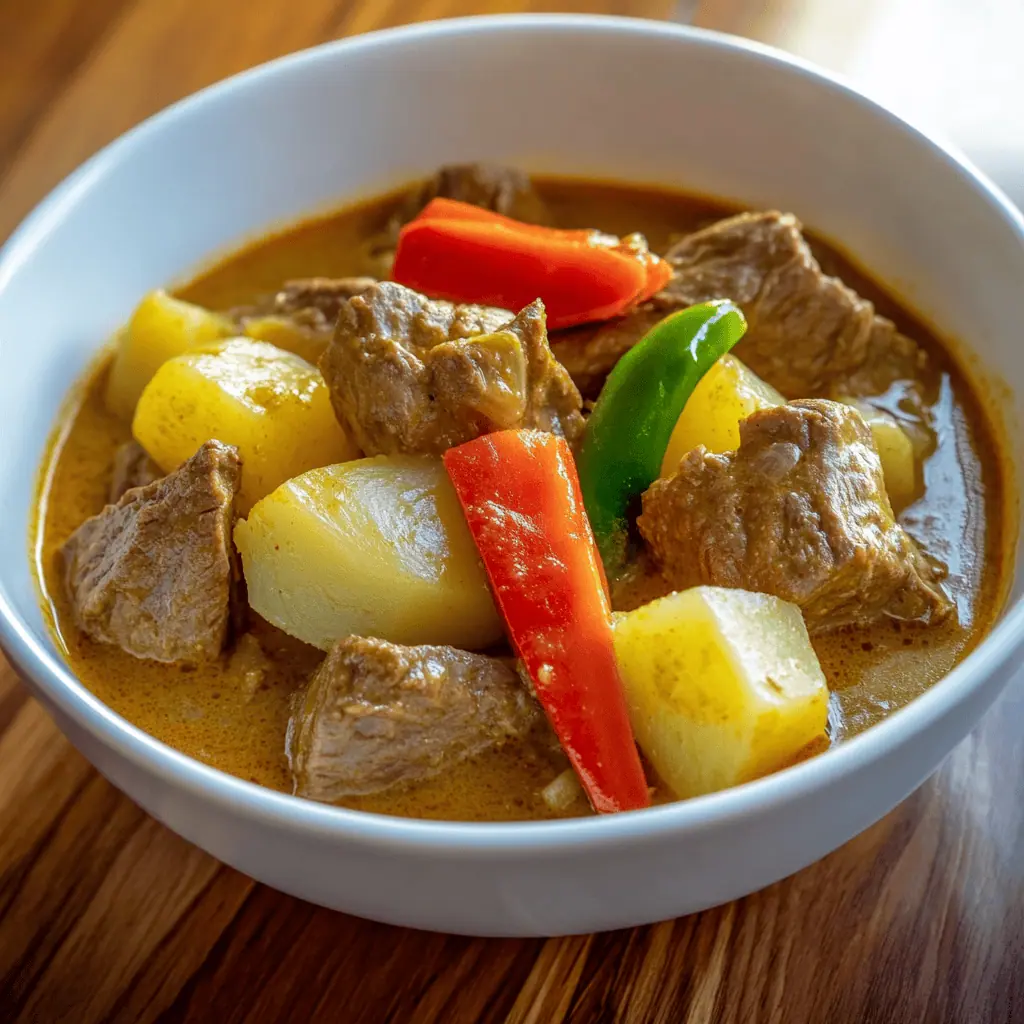 Filipino Beef Curry