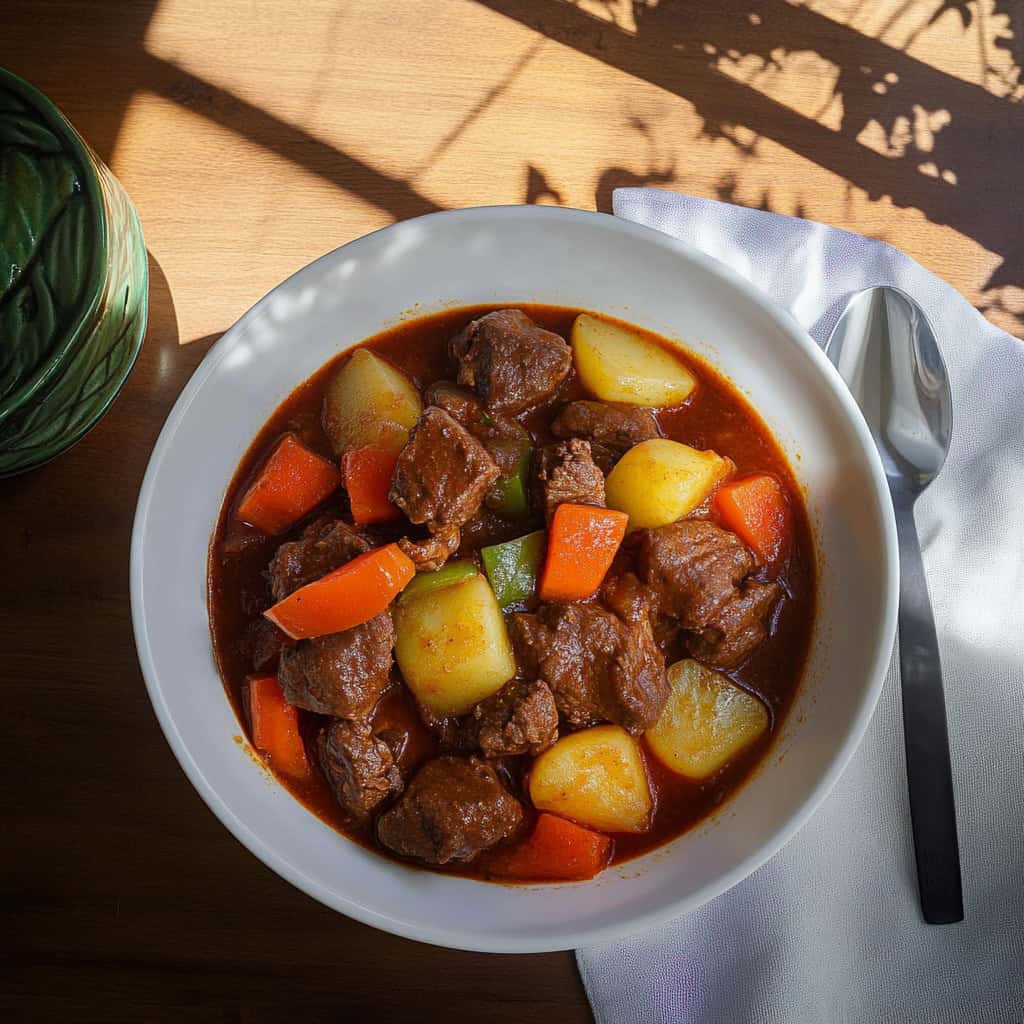 Filipino Beef Mechado (Mechadong Baka)