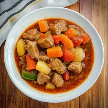 Filipino Pork Menudo (Menudong Baboy)