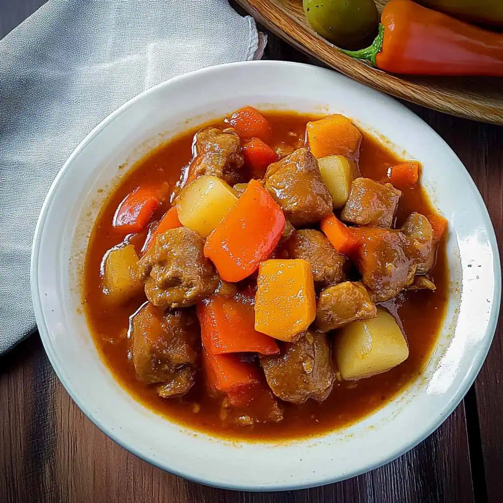 Filipino Pork Menudo (Menudong Baboy)