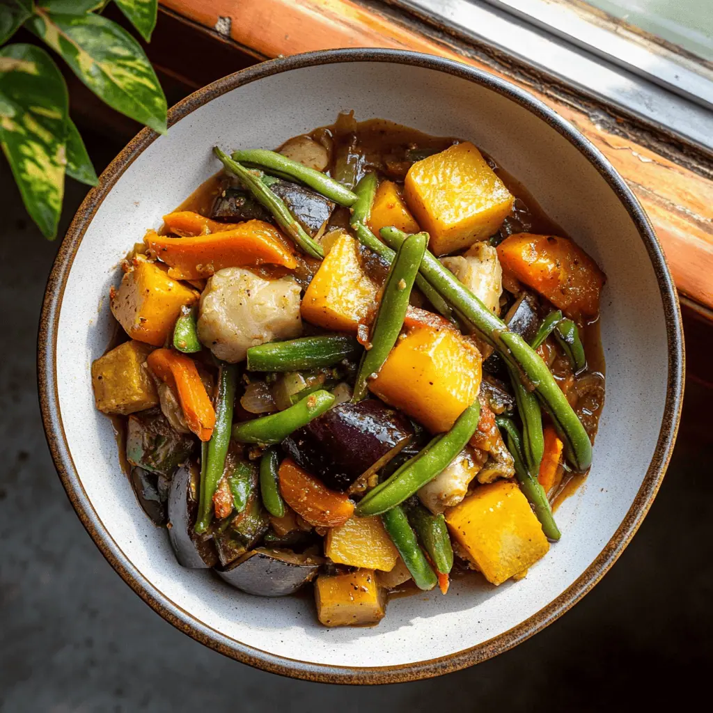Pinakbet Tagalog (Filipino Vegetable Stew)