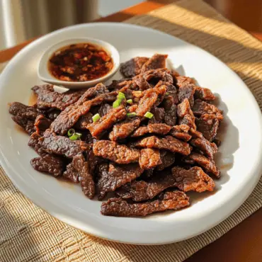 Filipino Beef Tapa (Tapa Damulag)