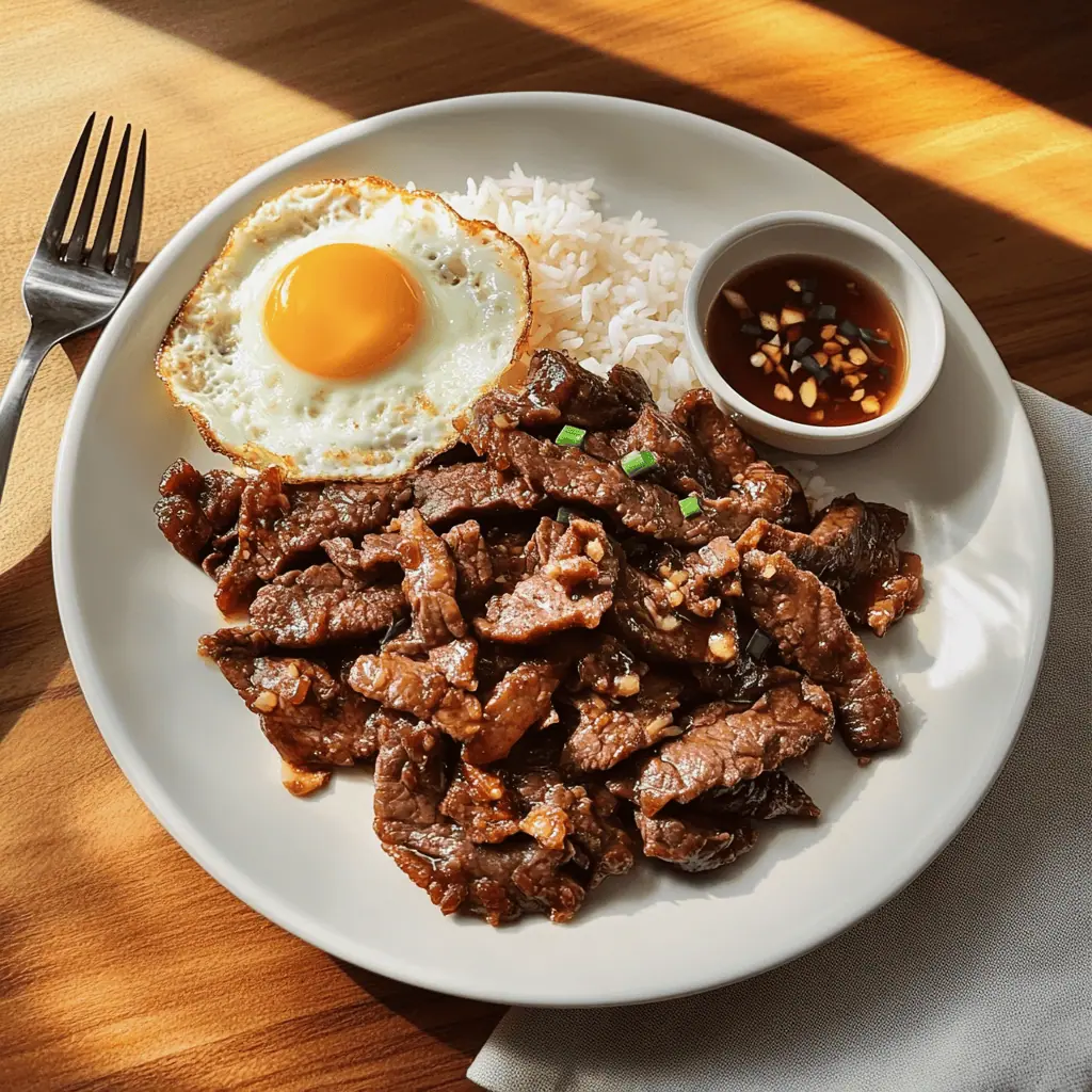 Filipino Beef Tapa (Tapa Damulag)