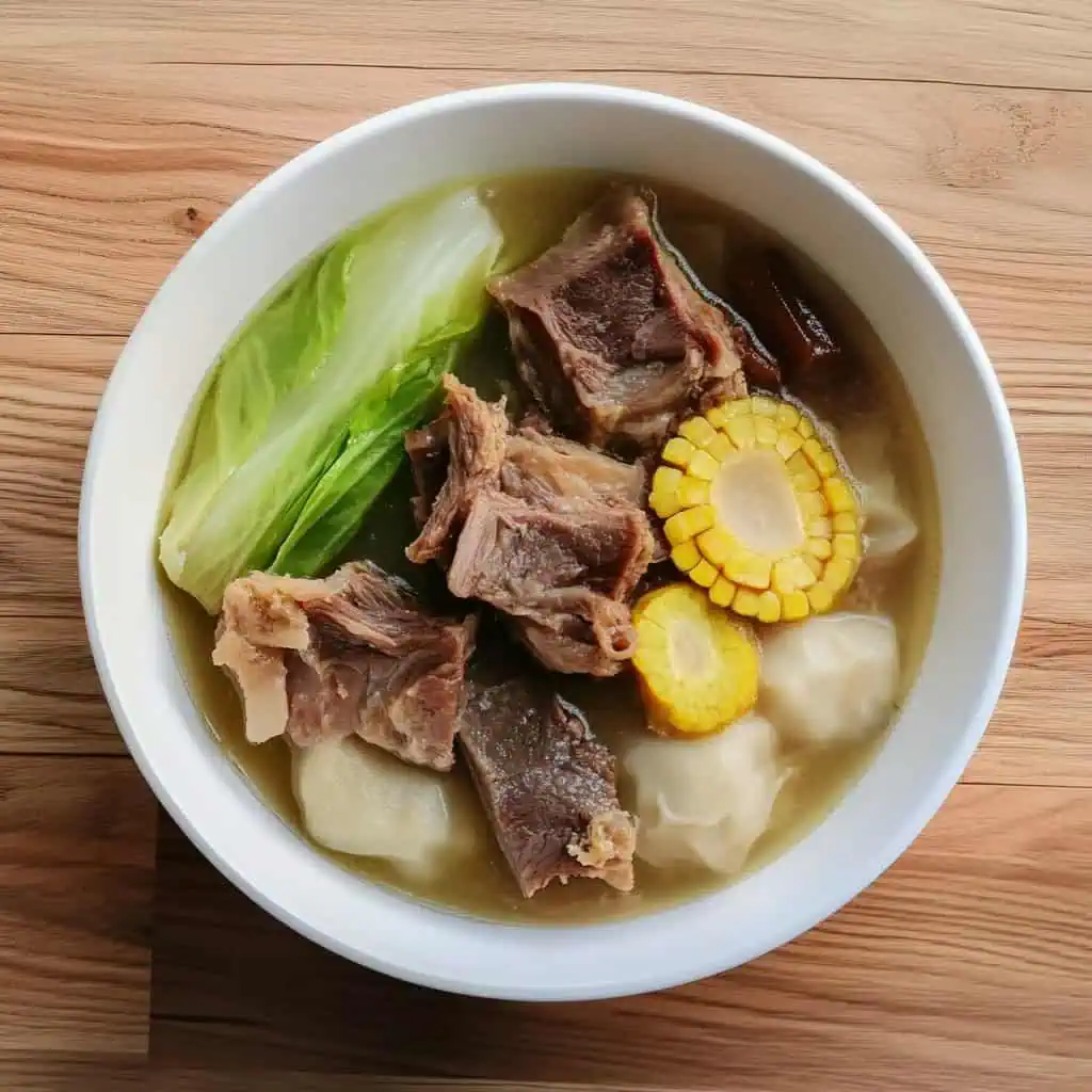 Filipino Bulalo (Bone Marrow Soup)