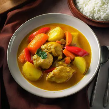 Filipino Chicken Curry (Ginataang Manok sa Curry)