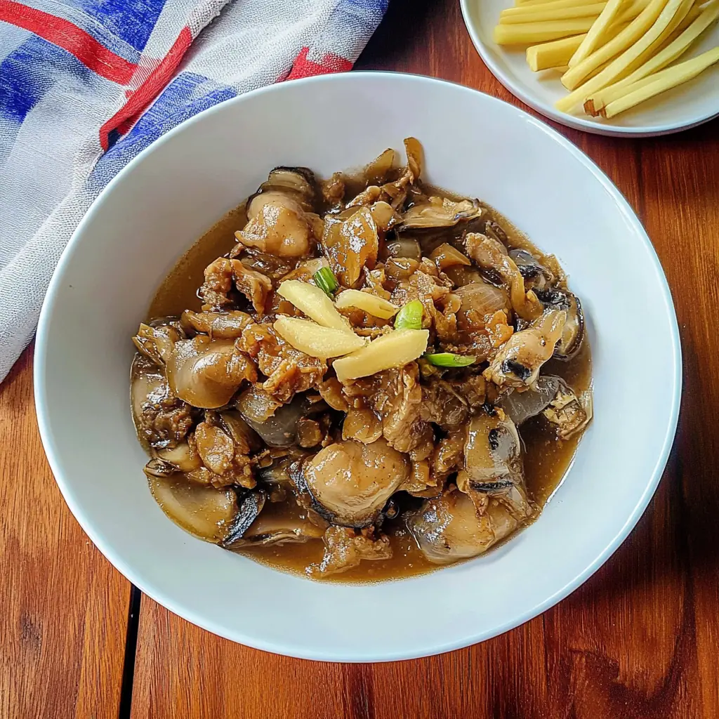Adobong Talaba (Filipino Oyster Adobo)