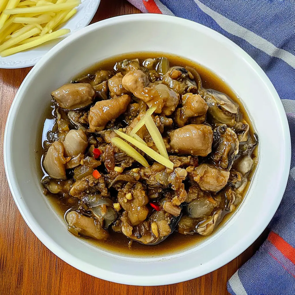 Adobong Talaba (Filipino Oyster Adobo)