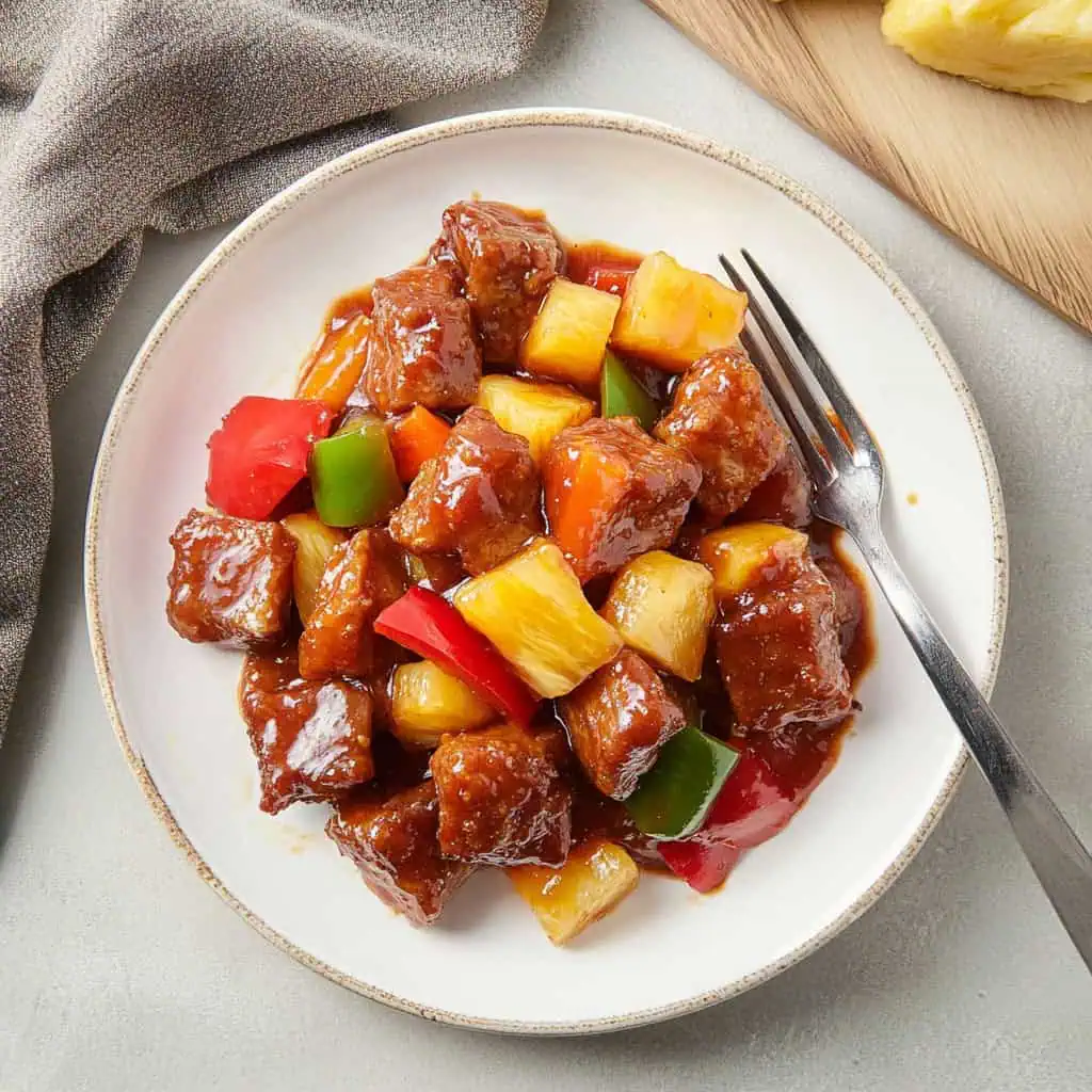 Sweet and Sour Pork (Matamis-Asim na Baboy)