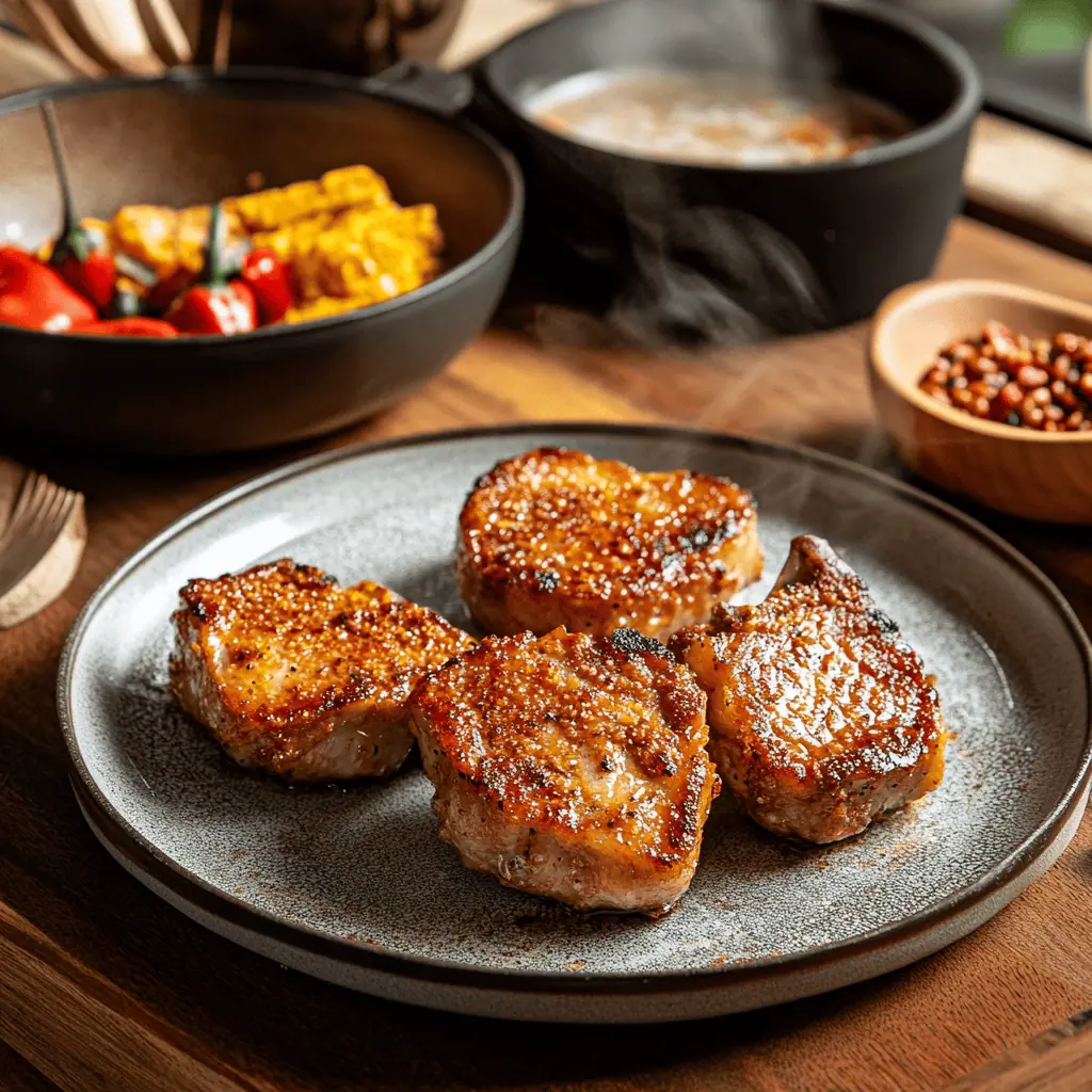 Filipino Toyomansi Pork Chops