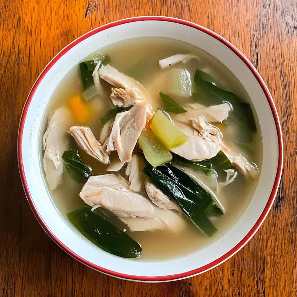 Tinolang Manok (Filipino Chicken Ginger Soup) - Kusina Secrets