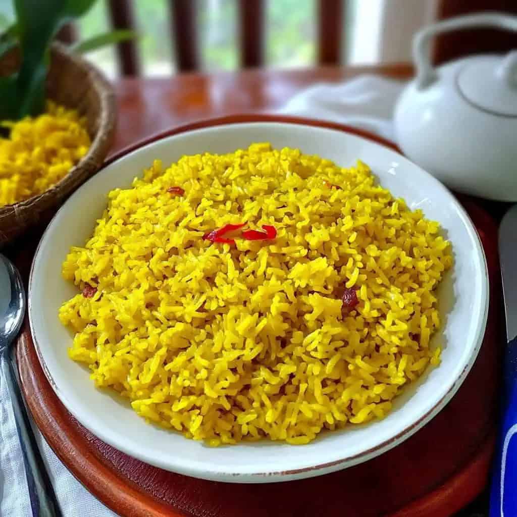 Filipino Java Rice (Sinangag na Dilaw)
