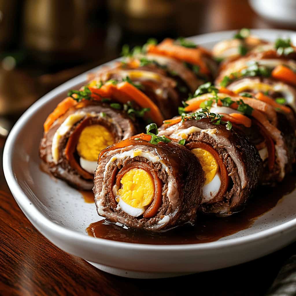 Filipino Beef Morcon
