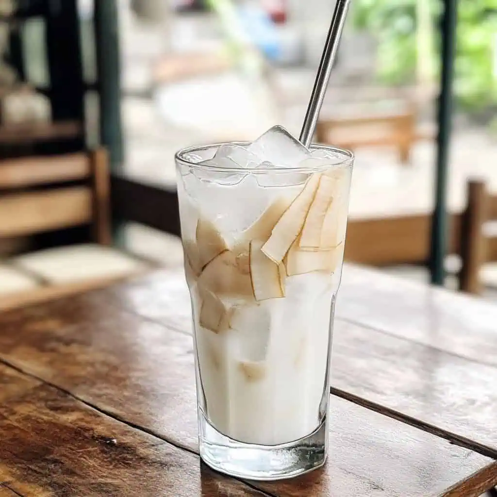 Fresh Buko Juice (Filipino Young Coconut Drink)