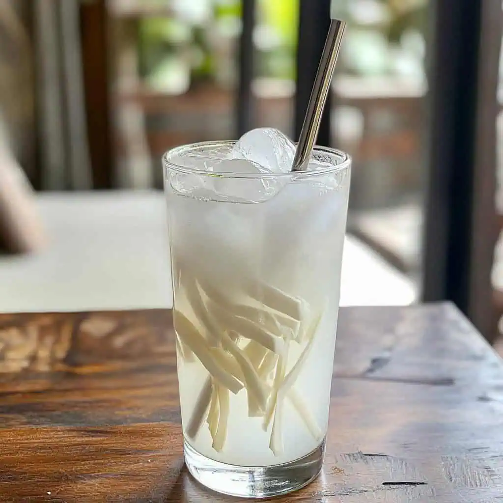 Fresh Buko Juice (Filipino Young Coconut Drink)