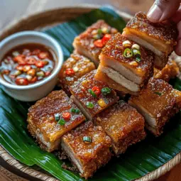 Filipino Lechon Kawali (Crispy Pork Belly)