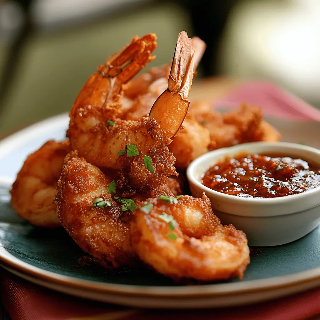 Crispy Nilasing na Hipon (Filipino Drunken Shrimp)