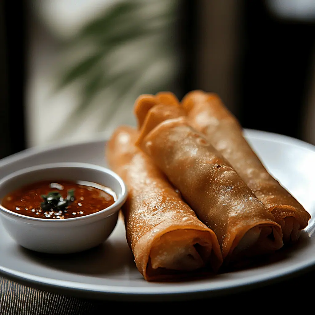 Lumpiang Shanghai (Filipino Spring Rolls)