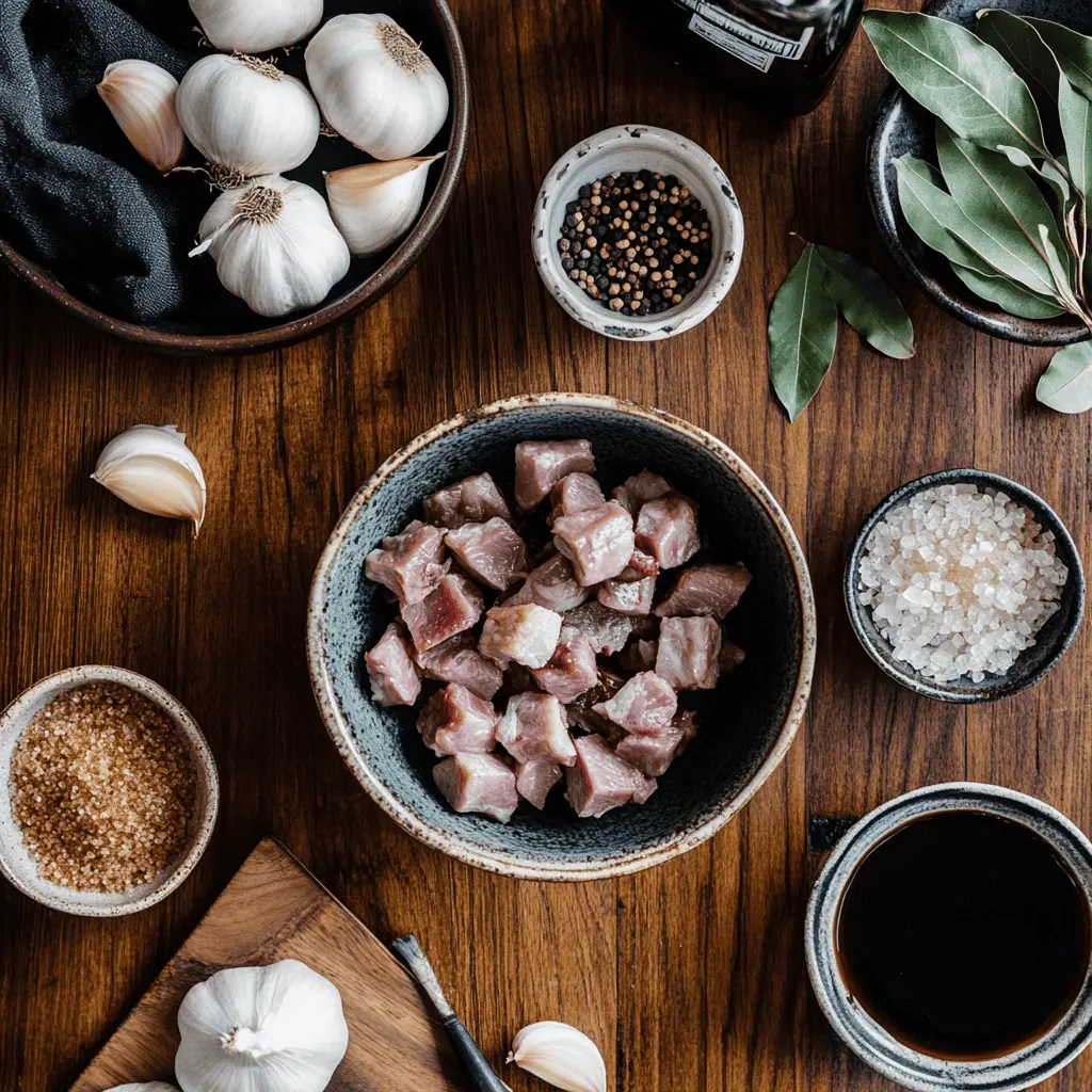 Paksiw na Pata (Filipino Braised Pork Hocks) Ingredients