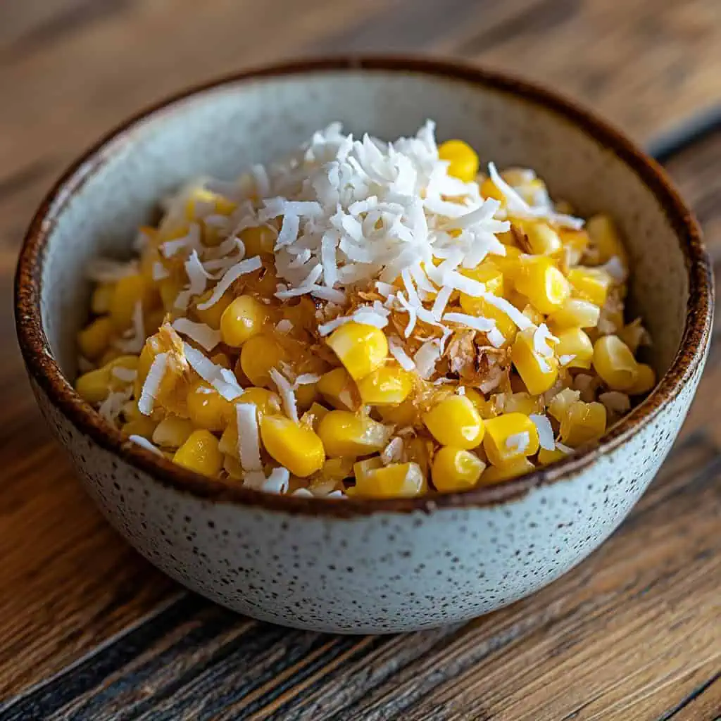 Binatog (Traditional Filipino White Corn with Coconut)