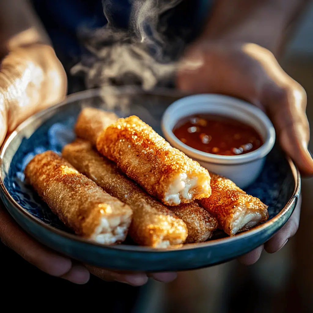Filipino Cheese Sticks (Cheese Springs Rolls)