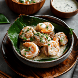 Pinais na Hipon (Filipino Coconut Shrimp Parcels)