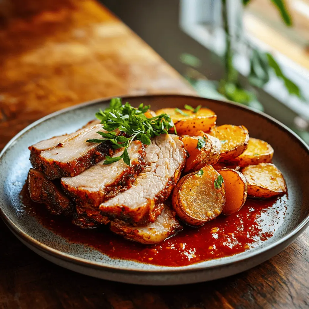 Kapampangan Pork Asado (Kapampangan-style Braised Pork)