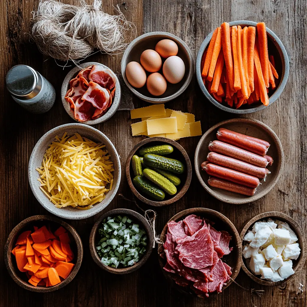 Filipino Beef Morcon Ingredients
