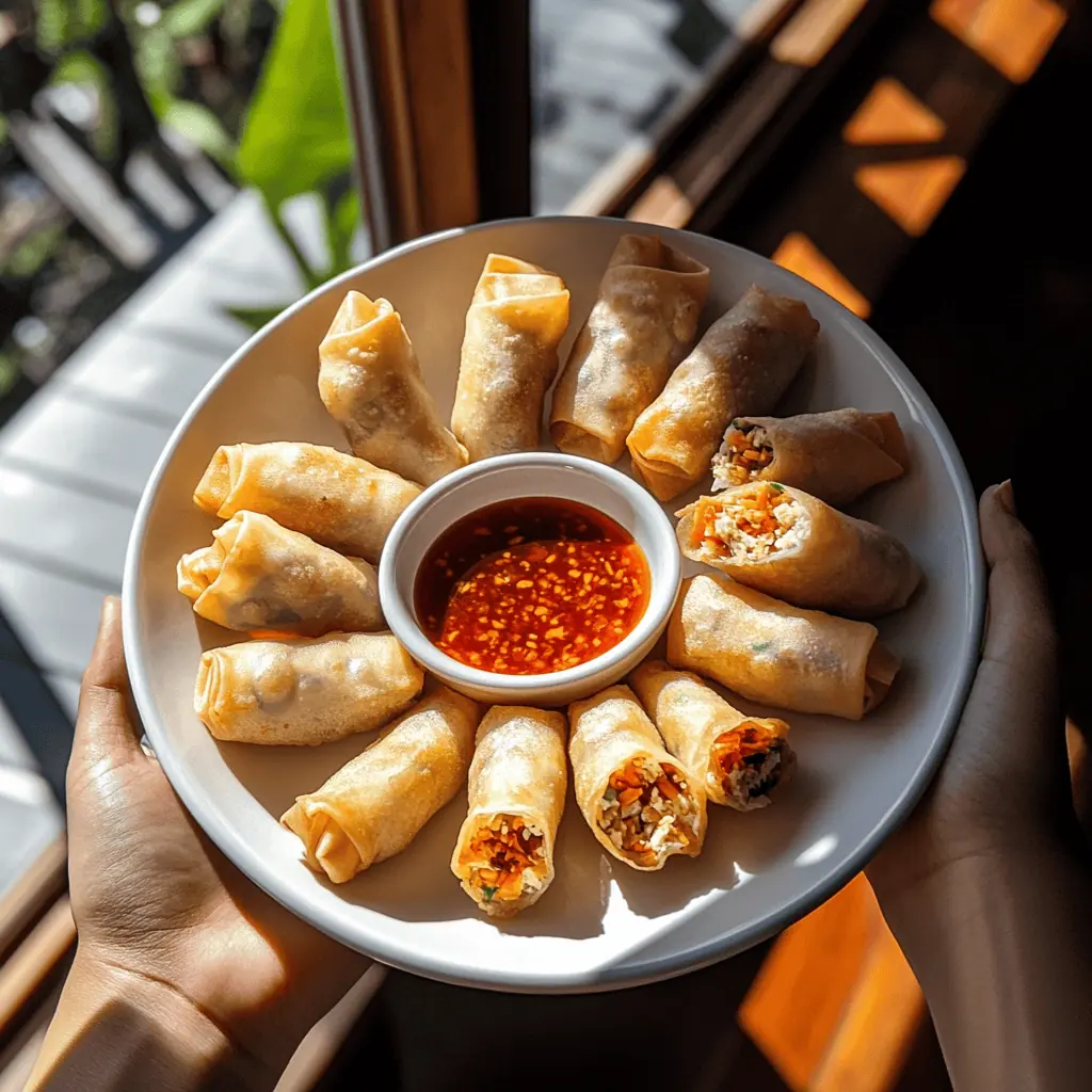 Lumpiang Shanghai (Filipino Spring Rolls)