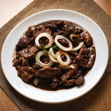 Bistek Tagalog (Filipino Beef Steak)