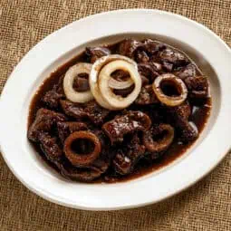 Bistek Tagalog (Filipino Beef Steak)