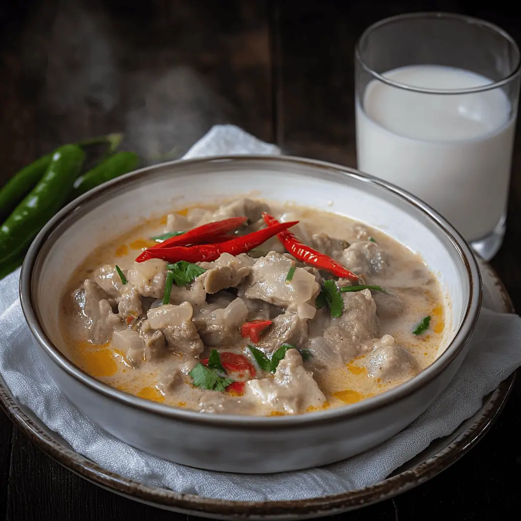 Authentic Bicol Express