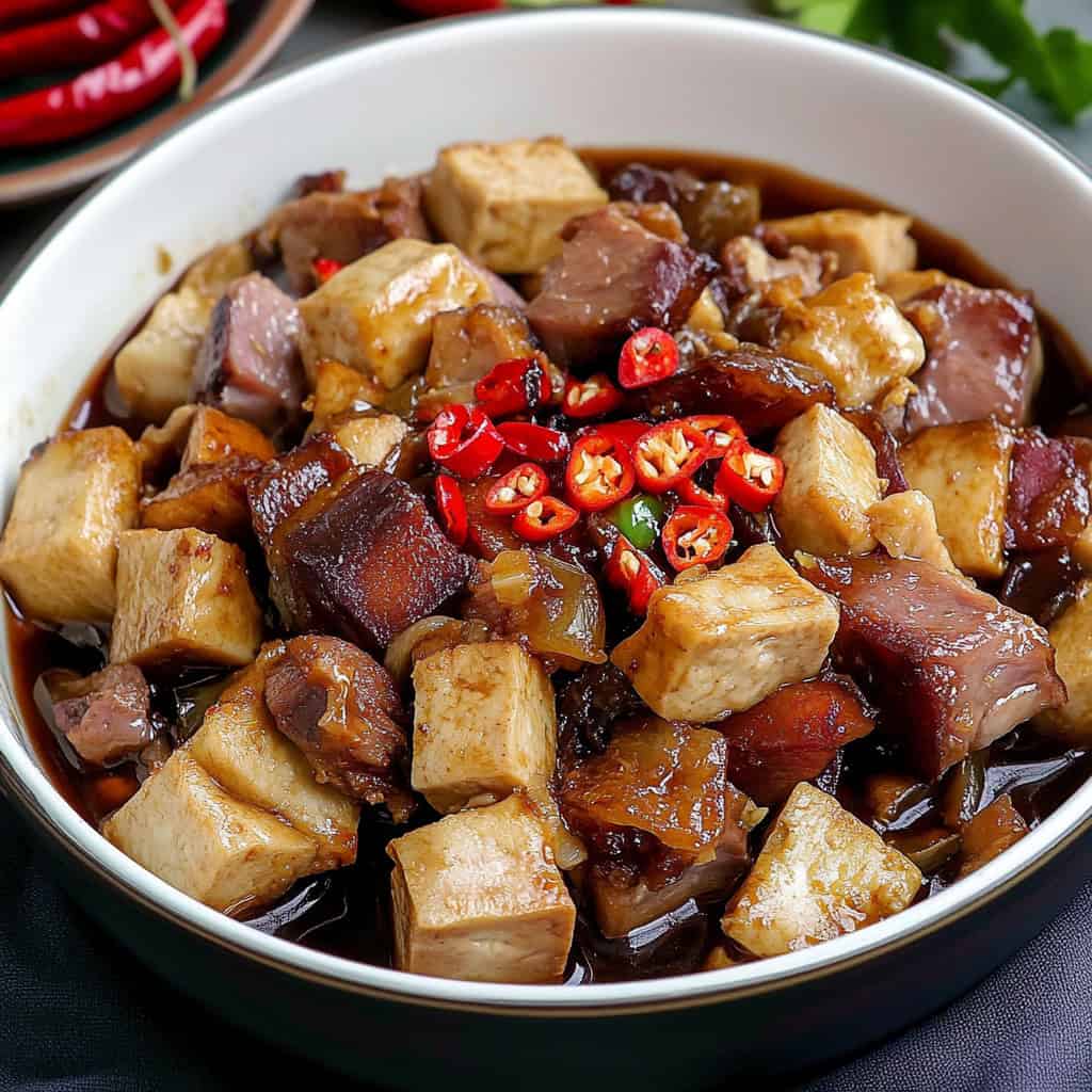 Tokwa’t Baboy (Filipino Tofu and Pork Dish)