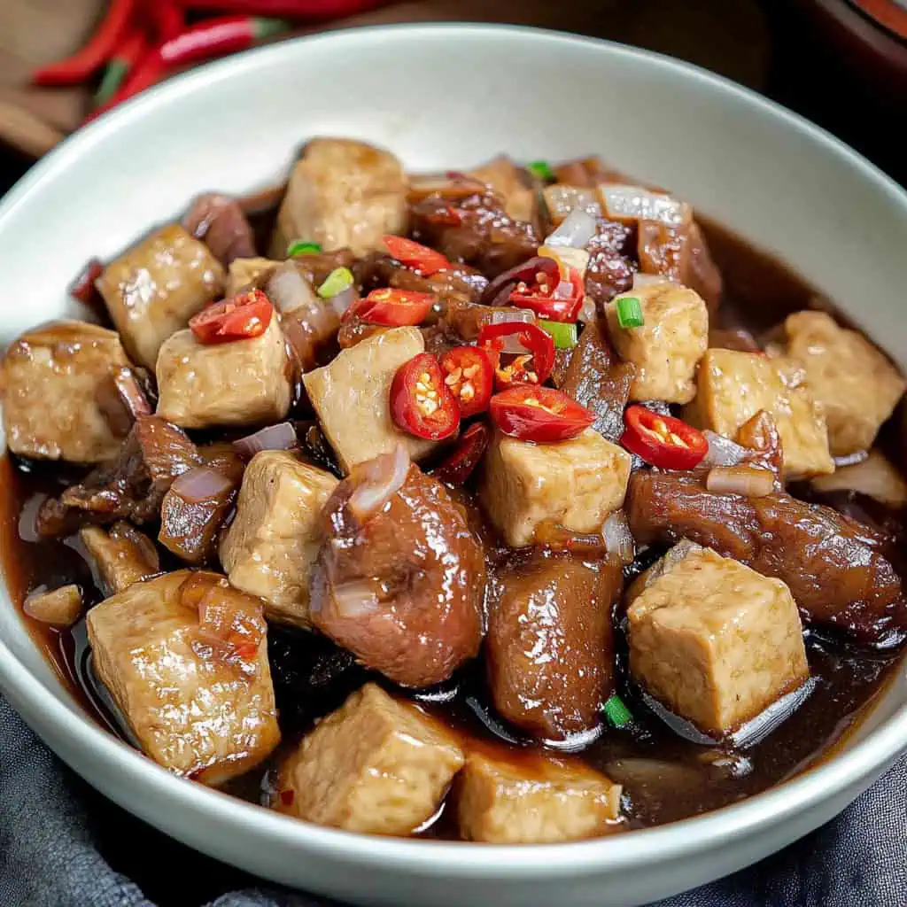 Tokwa’t Baboy (Filipino Tofu and Pork Dish)