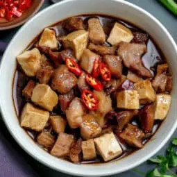 Tokwa’t Baboy (Filipino Tofu and Pork Dish)