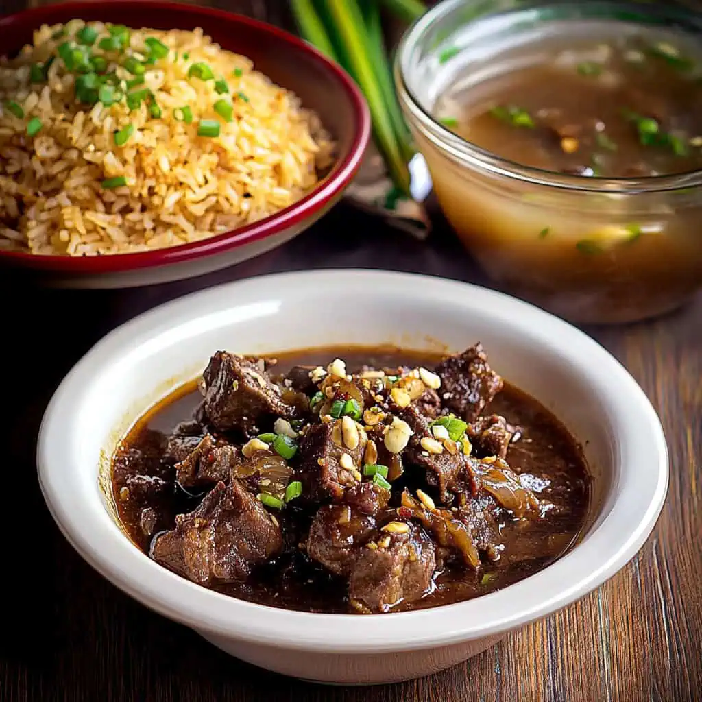 Filipino Beef Pares (Braised Beef)