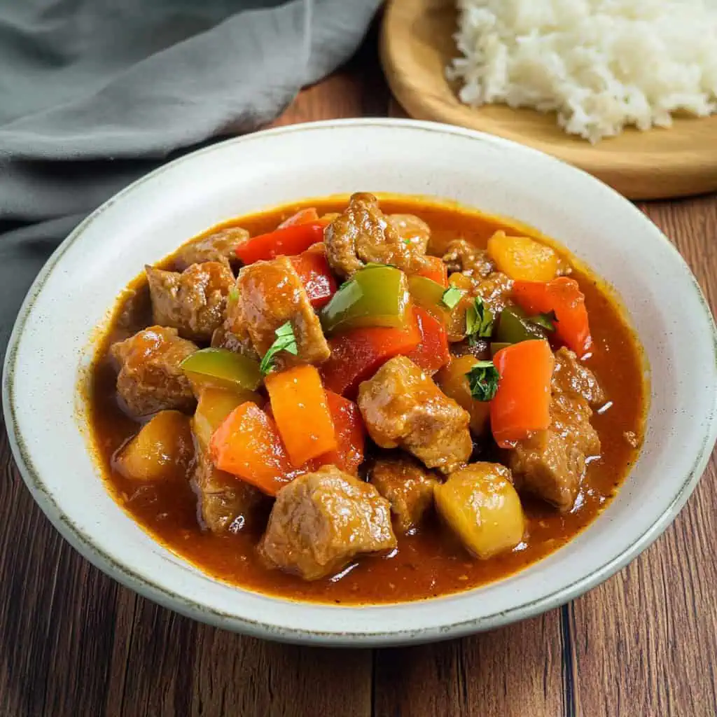 Filipino Pork Menudo (Menudong Baboy)