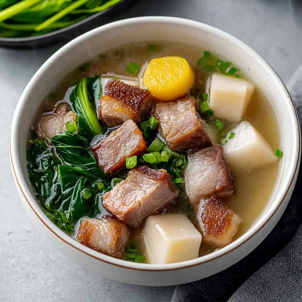 Pork Bulanglang (Kapampangan Sinigang sa Bayabas)