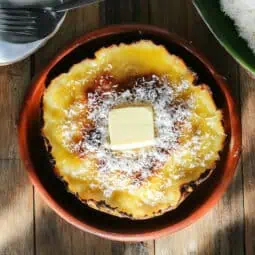 Bibingka Recipe (Traditional Filipino Christmas Rice Cake)