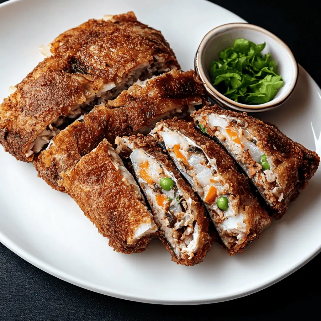 Relyenong Bangus (Filipino Stuffed Milkfish)