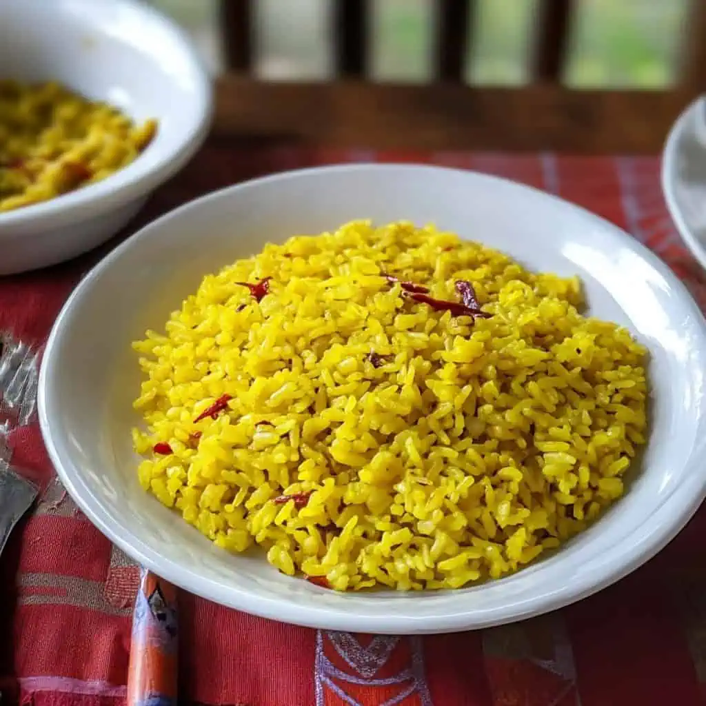 Filipino Java Rice (Sinangag na Dilaw)