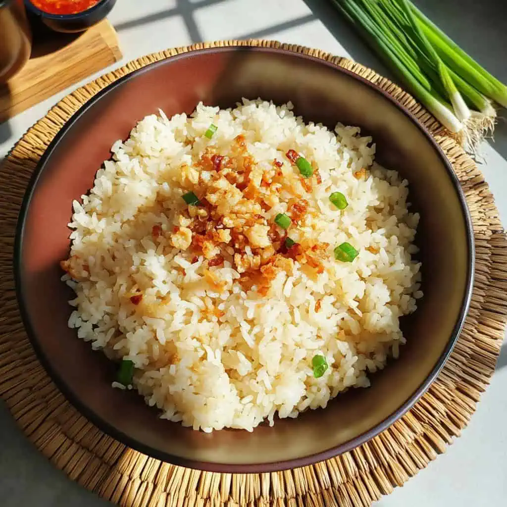 Sinangag (Filipino Garlic Fried Rice)