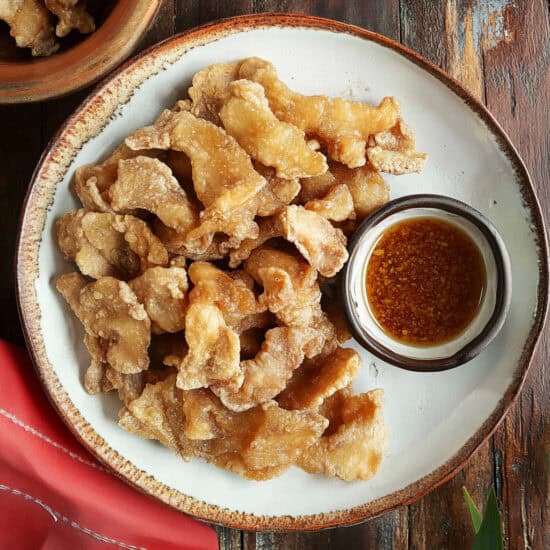 Crispy Chicken Skin Chicharon