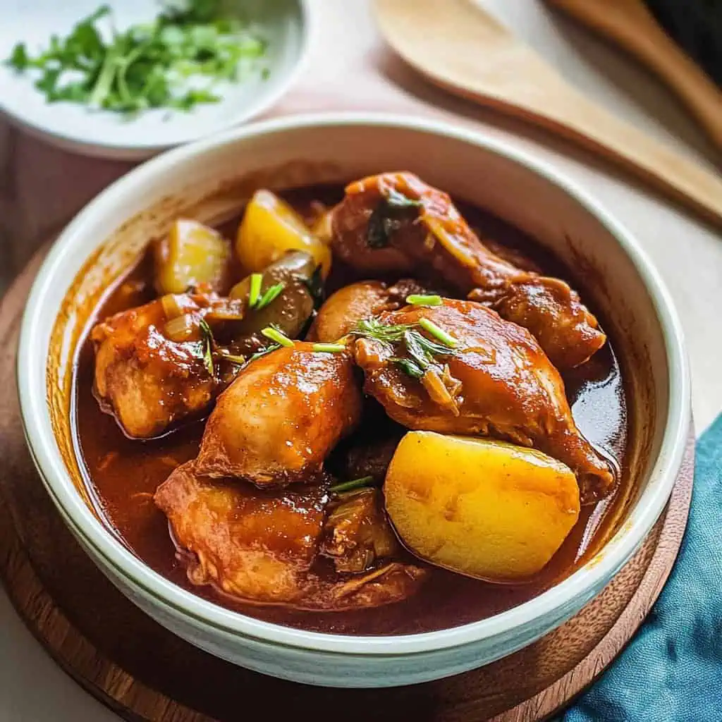 Kapampangan Chicken Asado (Asadong Manok)