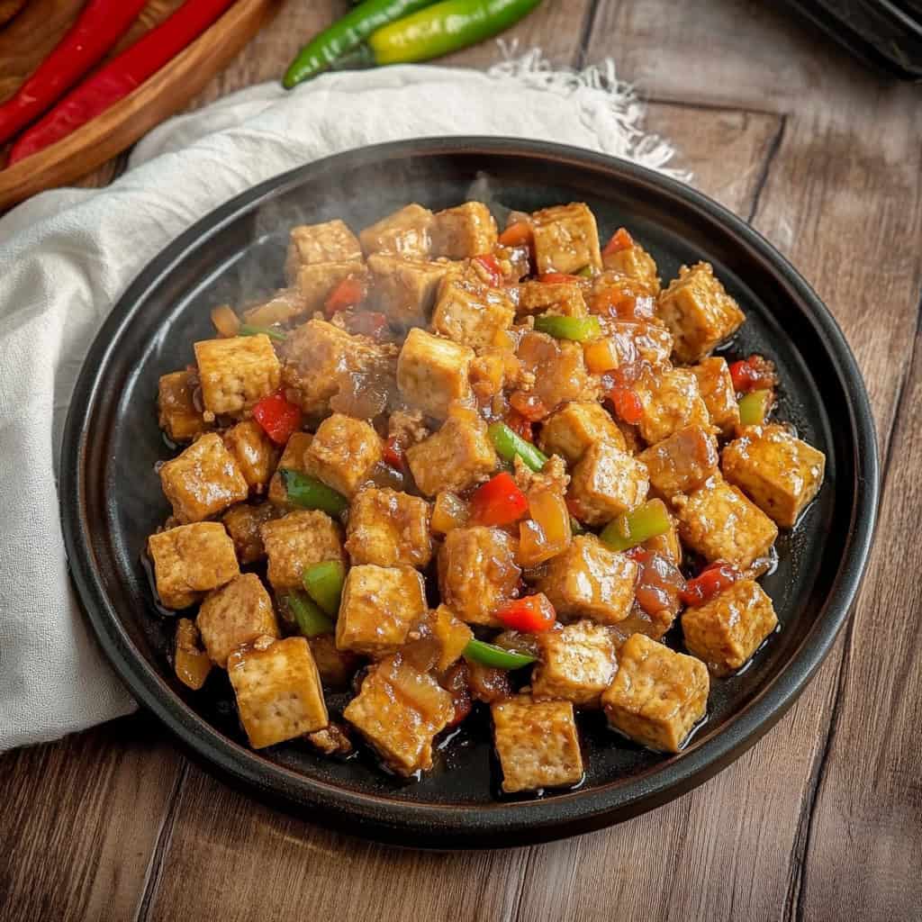 Sizzling Tofu Sisig