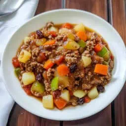 Authentic Filipino Giniling na Baboy (Ground Pork Stew)