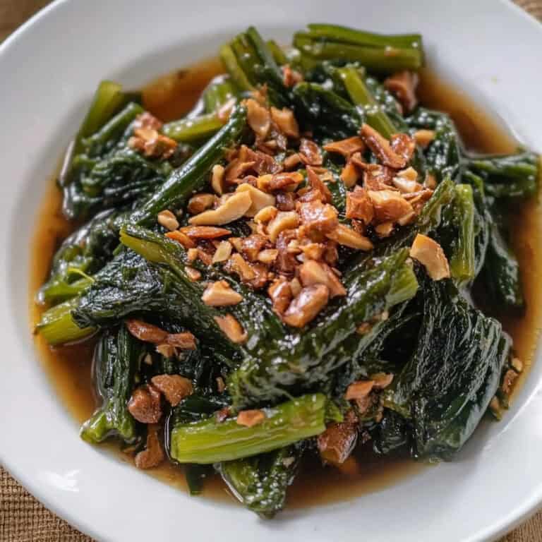 Adobong Kangkong (Filipino Water Spinach Adobo) - Kusina Secrets